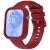 Комплект (чохол і ремінець) Deexe Silicone Set для Huawei Watch Fit 3 - Wine Red: фото 1 з 9