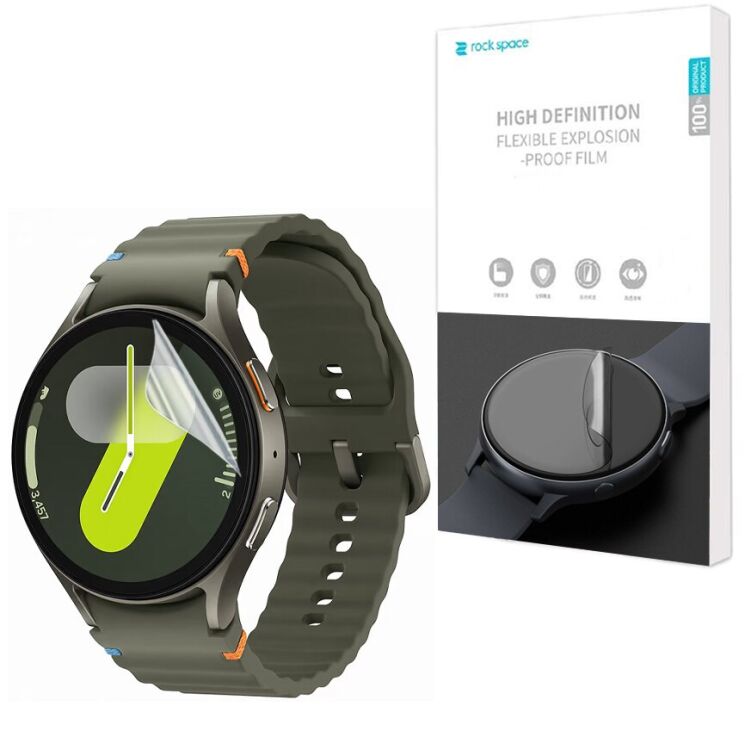 Комплект плівок (6 шт) RockSpace Watch Film для Samsung Galaxy Watch 7 (44mm): фото 1 з 6