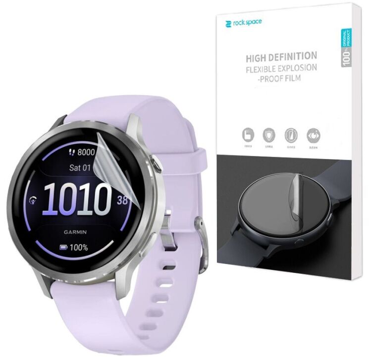 Комплект пленок (6шт) RockSpace Watch Film для Garmin Venu 4 (41mm) (362409) Комплект пленок (6шт) RockSpace Watch Film для Garmin Venu 4 (41mm): фото 1 из 6