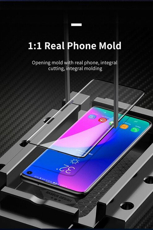 Комплект защитных пленок BASEUS 0.15mm Soft PET для Samsung Galaxy S10 Plus (G975): фото 17 з 22