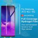 Комплект защитных пленок IMAK Full Coverage Hydrogel Film для Samsung Galaxy A72 (А725) (274313). Фото 5 из 17