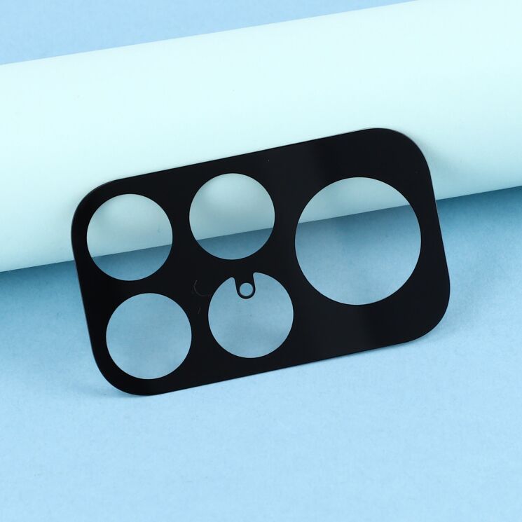 Комплект захисного скла на задню камеру Deexe Black Lens Protector для Xiaomi Poco F9 Pro - Black: фото 4 з 6