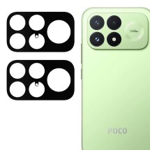 Комплект захисного скла на задню камеру Deexe Black Lens Protector для Xiaomi Poco F9 Pro - Black: фото 1 з 6