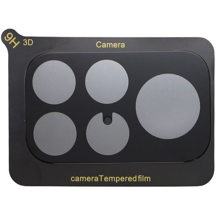 Комплект захисного скла на задню камеру Deexe Black Lens Protector для Xiaomi Poco F9 Pro - Black: фото 3 з 6