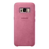 Шкіряний чохол Alcantara Cover для Samsung Galaxy S8 (G950) EF-XG950ASEGRU - Pink (114303P)