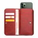 Шкіряний чохол-портмоне QIALINO Classic Wallet для Apple iPhone 11 / iPhone 11 Pro / iPhone 11 Pro Max - Red (248983R). Фото 1 з 11