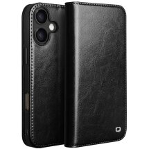 Шкіряний чохол QIALINO Classic Case для Apple iPhone 17 - Black: фото 1 з 13