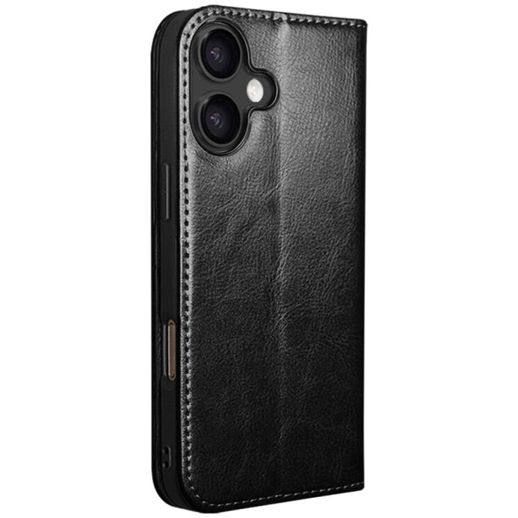 Шкіряний чохол QIALINO Classic Case для Apple iPhone 17 - Black: фото 5 з 13