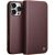 Кожаный чехол QIALINO Wallet Case для Apple iPhone 16 Pro - Brown: фото 1 из 8