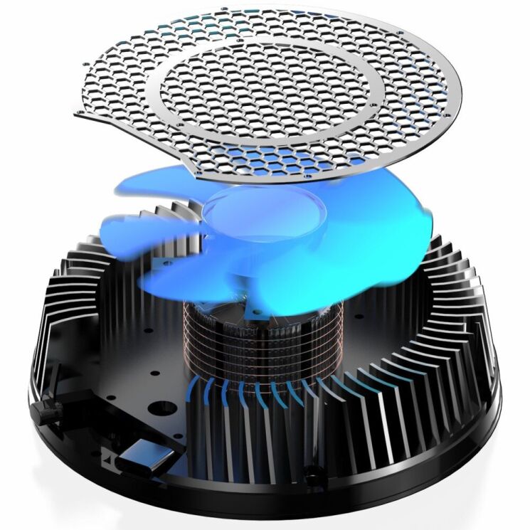 Кулер-вентилятор для смартфона MEMO CX05 Magnetic Cooler - Black: фото 2 з 13