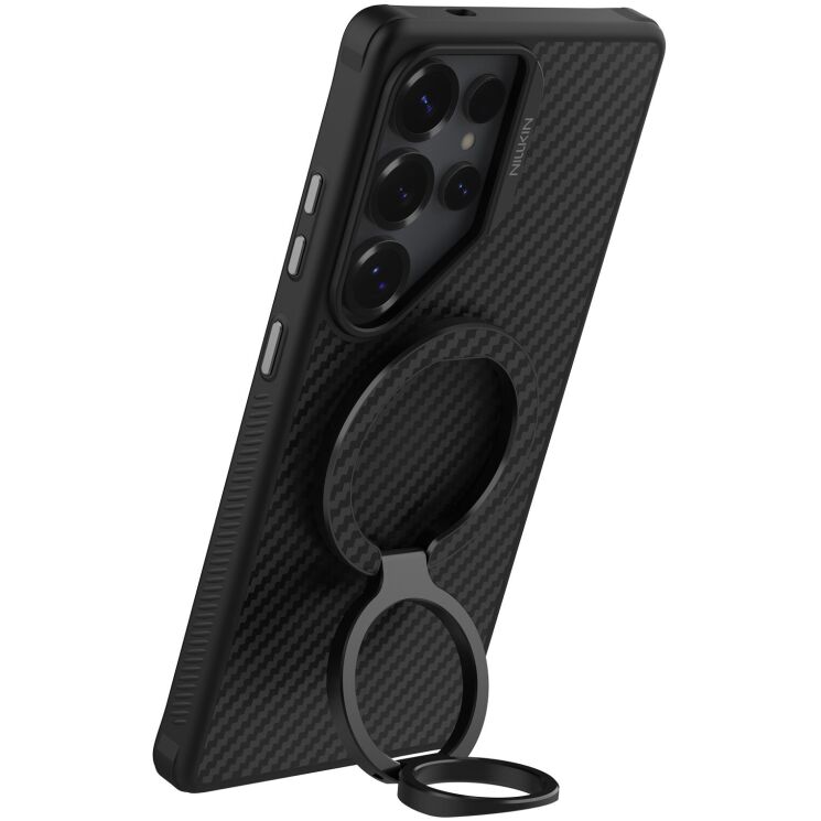 Магнітне кільце-тримач NILLKIN FiberSnap Magnetic Ring Stand - Black: фото 2 з 16