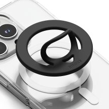 Магнитное кольцо-держатель Ringke Dual Magnetic Silicone Ring (8800293858775) - Black: фото 1 из 13