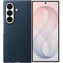 Оригінальний чохол Carbon Magnet Case для Samsung Galaxy Fold 8 Ultra (EF-KF976SNEGUA) - Dark Blue: фото 1 з 5