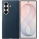 Оригинальный чехол Carbon Magnet Case для Samsung Galaxy Fold 8 Ultra (EF-KF976SNEGUA) - Dark Blue (424049DB). Фото 1 из 5