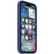 Оригинальный чехол Silicone Case with MagSafe для Apple iPhone 16 (MYY63) - Ultramarine (366447L). Фото 6 из 7