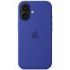 Оригинальный чехол Silicone Case with MagSafe для Apple iPhone 16 (MYY63) - Ultramarine (366447L). Фото 5 из 7