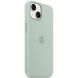 Оригінальний чохол Silicone Case with MagSafe для iPhone 14 (MPT13) - Succulent (304593TT). Фото 6 з 7