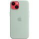 Оригінальний чохол Silicone Case with MagSafe для iPhone 14 (MPT13) - Succulent (304593TT). Фото 5 з 7