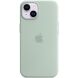 Оригінальний чохол Silicone Case with MagSafe для iPhone 14 (MPT13) - Succulent (304593TT). Фото 2 з 7