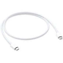 Оригінальний кабель Apple Thunderbolt 3 Type-C to Type-C (0.8m) MQ4H2 - White: фото 1 з 3