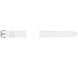 Оригинальный кожаный ремешок Hybrid Band (Size M/L) для Samsung Galaxy Watch 4 / 4 Classic / 5 / 5 Pro / 6 / 6 Classic / 7 / FE (ET-SHR89LWEGRU) - White (284617W). Фото 3 из 4