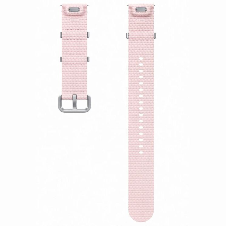 Оригинальный ремешок Athleisure Band (S/M) для Samsung Galaxy Watch 4 / 4 Classic / 5 / 5 Pro / 6 / 6 Classic / 7 / FE (ET-SOL30SPEGEU) - Pink: фото 3 из 3