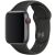 Оригінальний ремінець Sport Band для Apple Watch 42 (Series 10) / 41 / 40 / SE 40 / 38 (MTP62) - Black: фото 1 з 3