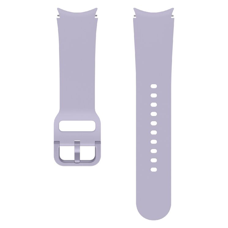 Оригинальный ремешок Sport Band (Size S M) для Samsung Galaxy Watch 4 / 4 Classic / 5 / 5 Pro / 6 / 6 Classic / 7 / FE (ET-SFR90SVEGEU) - Purple: фото 1 из 3