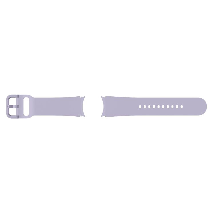 Оригинальный ремешок Sport Band (Size S M) для Samsung Galaxy Watch 4 / 4 Classic / 5 / 5 Pro / 6 / 6 Classic / 7 / FE (ET-SFR90SVEGEU) - Purple: фото 2 из 3