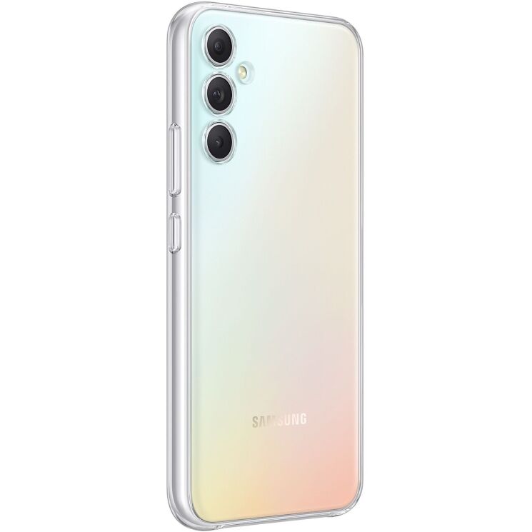 Пластиковий чохол Clear Case для Samsung Galaxy A34 (A346) EF-QA346CTEGRU - Transparent: фото 3 з 5