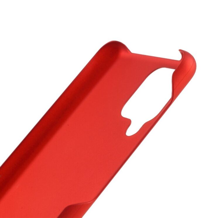 Пластиковый чехол Deexe Hard Shell для Samsung Galaxy A22 (A225) - Red: фото 6 из 7