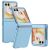 Пластиковый чехол Deexe Hard Shell (FF) для Motorola Razr 50 / Razr 70 - Sky Blue: фото 1 из 8