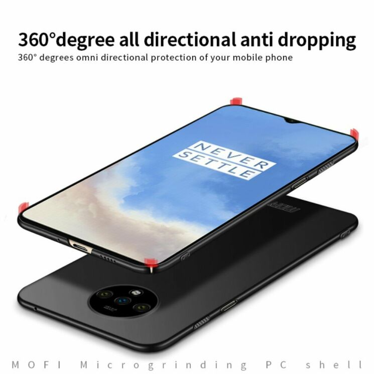 Пластиковый чехол MOFI Slim Shield для OnePlus 7T - Blue: фото 7 из 9
