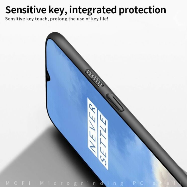 Пластиковый чехол MOFI Slim Shield для OnePlus 7T - Blue: фото 4 из 9