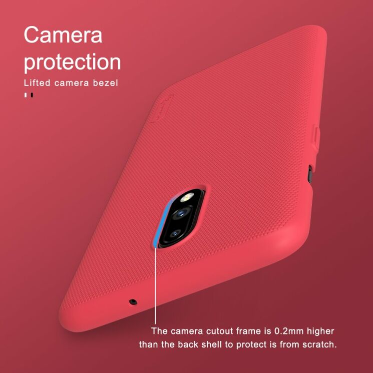 Пластиковий чохол NILLKIN Frosted Shield для OnePlus 7 - Black: фото 15 з 17