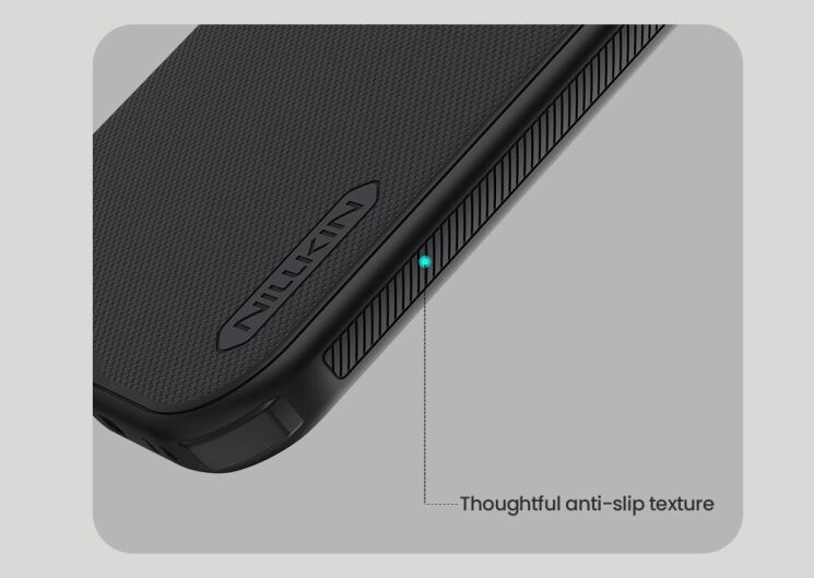Пластиковий чохол NILLKIN Frosted Shield Pro для Apple iPhone Air - Black: фото 14 з 18