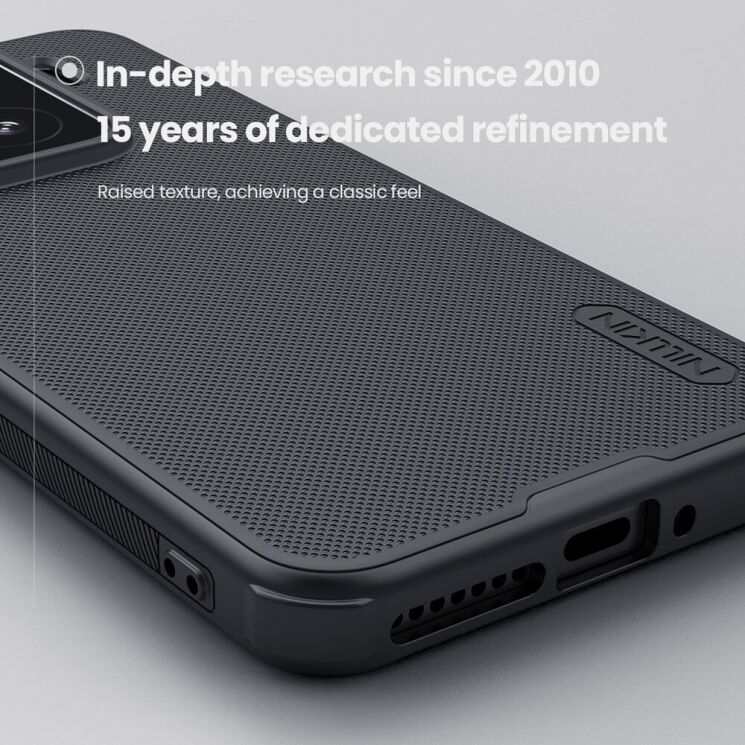 Пластиковый чехол NILLKIN Frosted Shield Pro для Xiaomi 15 - Black: фото 6 из 16