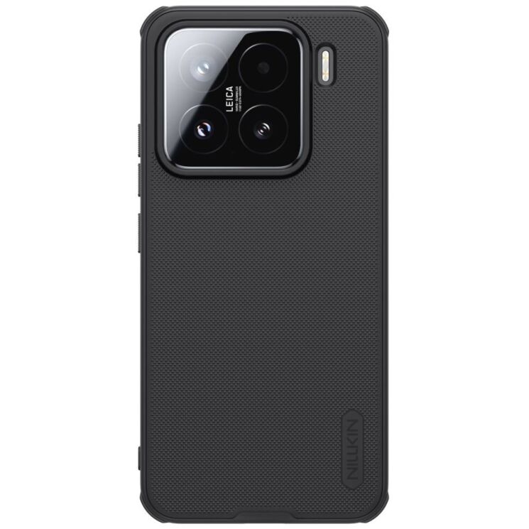 Пластиковый чехол NILLKIN Frosted Shield Pro для Xiaomi 15 - Black: фото 1 из 16