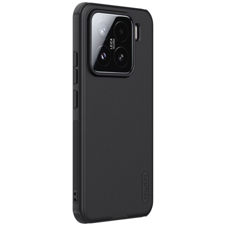Пластиковый чехол NILLKIN Frosted Shield Pro для Xiaomi 15 - Black: фото 2 из 16