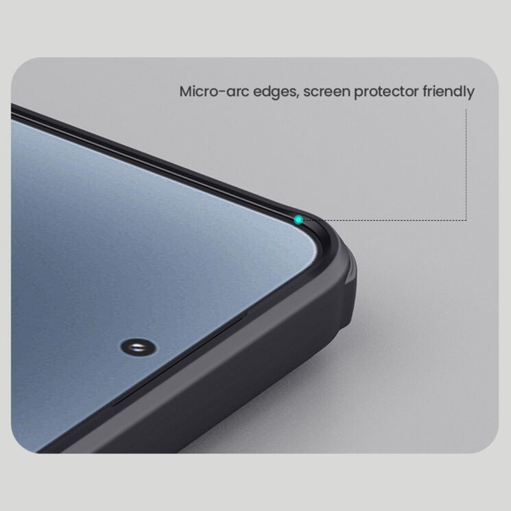 Пластиковый чехол NILLKIN Frosted Shield Pro для Xiaomi 15 - Black: фото 14 из 16