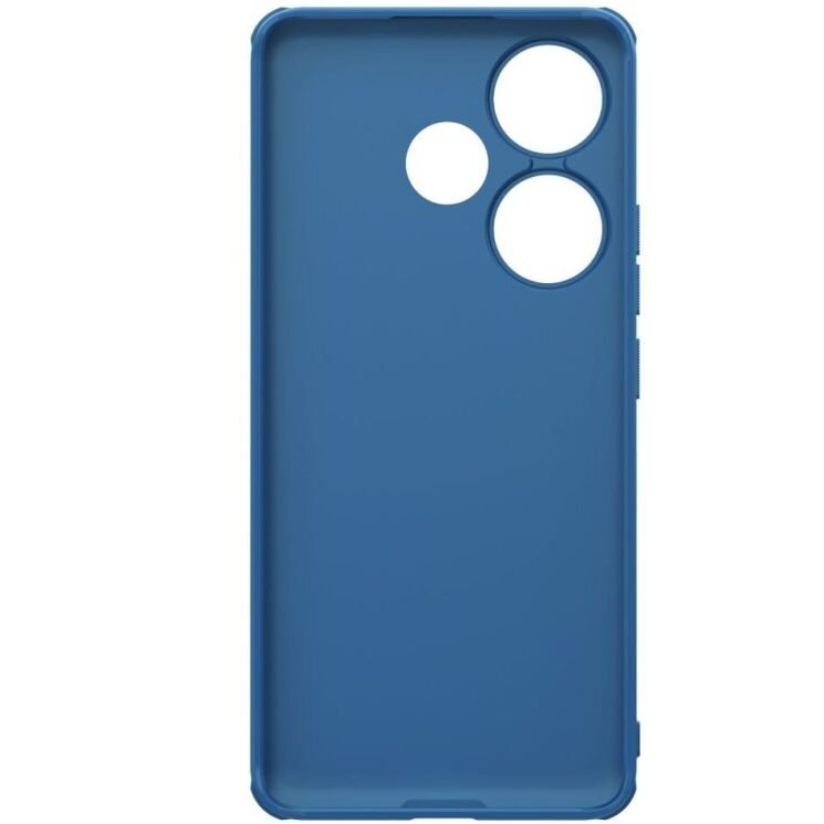 Пластиковый чехол NILLKIN Frosted Shield Pro для Xiaomi Poco F6 - Blue: фото 5 из 18