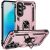 Противоударный чехол с подставкой Deexe Armor Case для Samsung Galaxy A27 (A276) - Rose Gold: фото 1 из 7