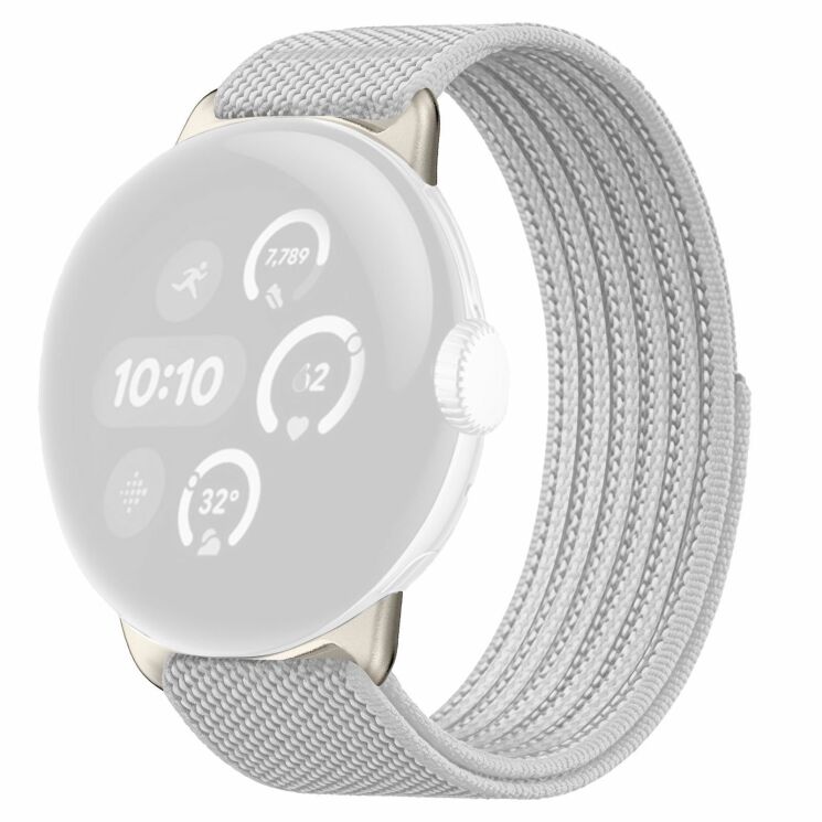 Ремешок Deexe Active Band для Google Pixel Watch 5 / 4 / 3 / 2 / 1 (41mm) - Grey: фото 1 из 4