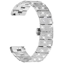 Ремешок Deexe Brilliance Band для часов с шириной крепления 22мм - Silver: фото 1 из 6