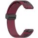 Ремешок Deexe Camo Silicone для часов с шириной крепления 22мм - Wine Red (271420WR). Фото 4 из 10