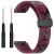 Ремешок Deexe Camo Silicone для часов с шириной крепления 22мм - Wine Red: фото 1 из 10