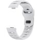 Ремешок Deexe Dot Texture для Huawei Watch Fit 3 / Fit 4 / Fit 4 Pro - White (357127W). Фото 1 из 5