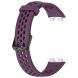 Ремінець Deexe Flexible Strap для Huawei Band 8 / 9 - Dark Purple (328511DV). Фото 3 з 7