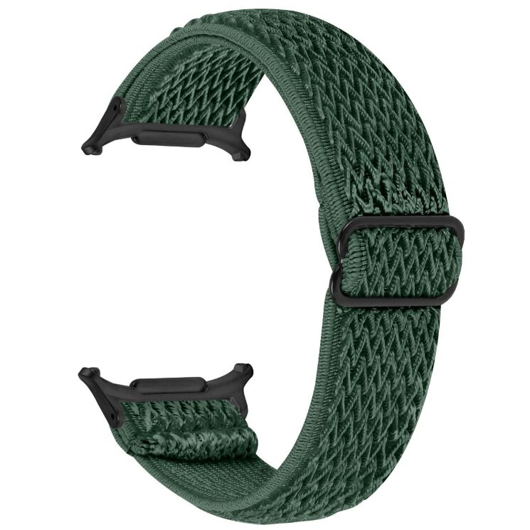 Ремешок Deexe Knitted Strap для Samsung Galaxy Watch Ultra (2025) - Army Green: фото 1 из 6