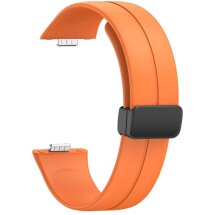 Ремешок Deexe Magnetic Braselet для Huawei Watch Fit 3 - Orange: фото 1 из 5